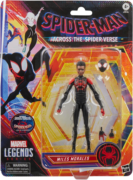 Spider-Man Across The Spider-Verse Marvel Legends Miles Morales 6-Inch Action Figure