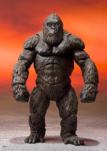 Godzilla vs. Kong 2021 King Kong S.H.Monsterarts Action Figure