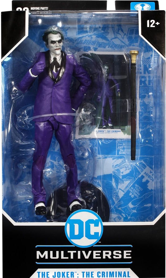 DC Multiverse Batman: Three Jokers Wave 1 Joker The Criminal 7-Inch Scale Action Figure