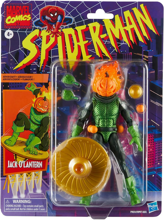 Spider-Man Marvel Legends Comic 6-inch Jack O'Lantern Action Figure