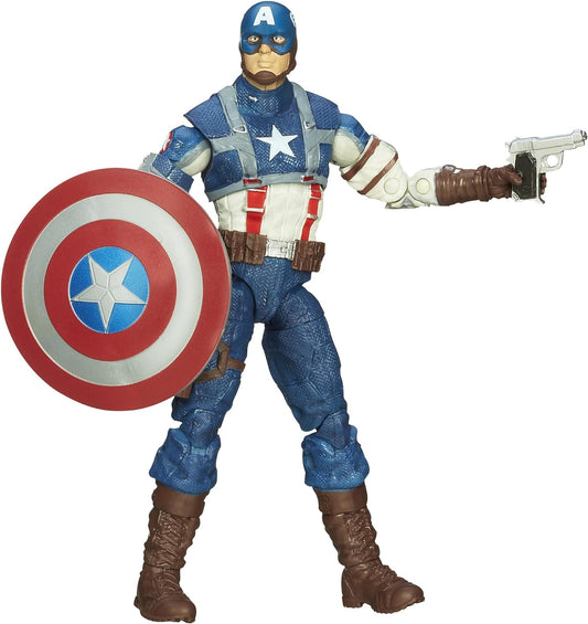 Captain America Marvel Legends WW2 Captain America Figure 6 Inches (Mandroid BAF)