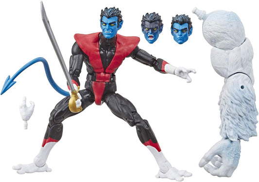 X-Men Marvel Legends Nightcrawler Action Figure (Wendigo BAF)