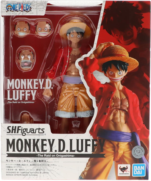 One Piece Monkey D. Luffy The Raid on Onigashima S.H.Figuarts Action Figure