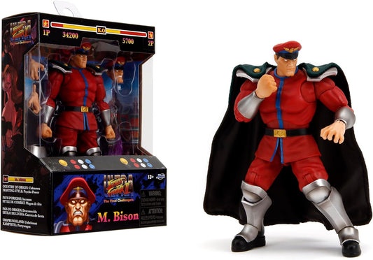 Ultra Street Fighter II M. Bison 6-Inch Scale Action Figure