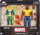 Marvel Legends Series Iron Fist and Luke Cage 85th Anniversary Comics 6-Inch Action Figures