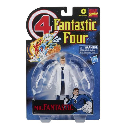 Fantastic Four Retro Marvel Legends Mr. Fantastic 6-Inch Action Figure