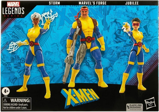 Marvel Legends X-Men 60th Anniversary Forge, Storm, and Jubilee Set