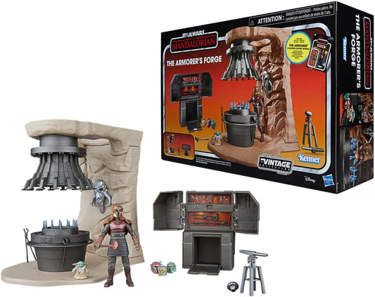 Star Wars The Vintage Collection The Armorer's Forge Playset with Action Figures