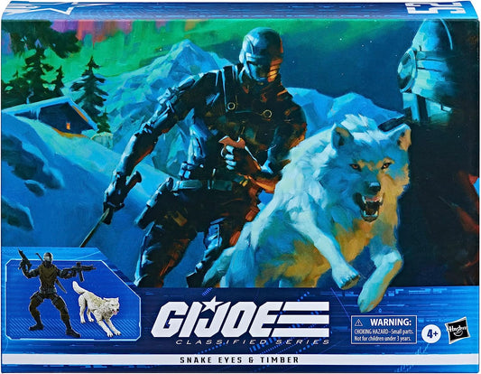 G.I. Joe Classified Series Snake Eyes and Timber 6-Inch Action Figures #52