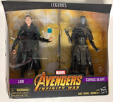 Marvel Legends 80th Anniversary Loki vs. Corvus Glaive 6-Inch Action Figures