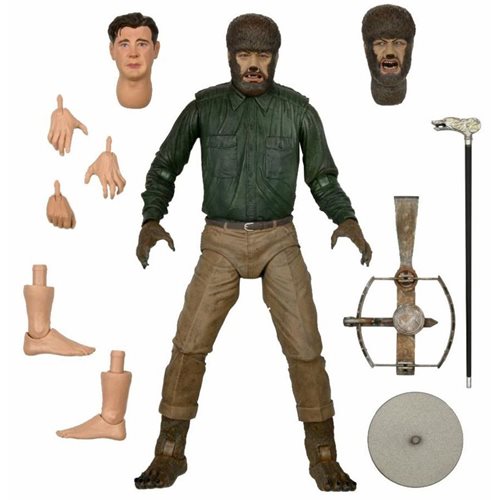 Universal Monsters Ultimate The Wolf Man Color 7-Inch Scale Action Figure