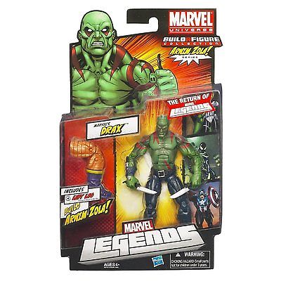 Marvel Legends 2012 Wave 2 Drax Action Figure (Arnim Zola BAF)