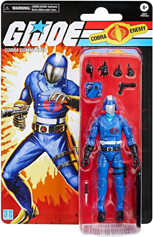 G.I. Joe Classified Series Retro Cardback Cobra Commander 6-Inch Action Figure