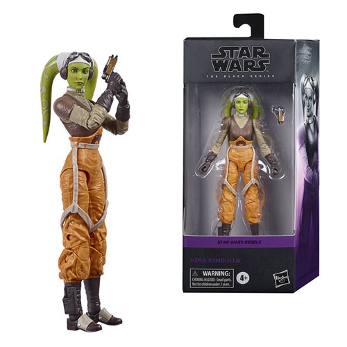 Star Wars The Black Series Hera Syndulla (Rebels) 6-Inch Action Figure (Re-run)