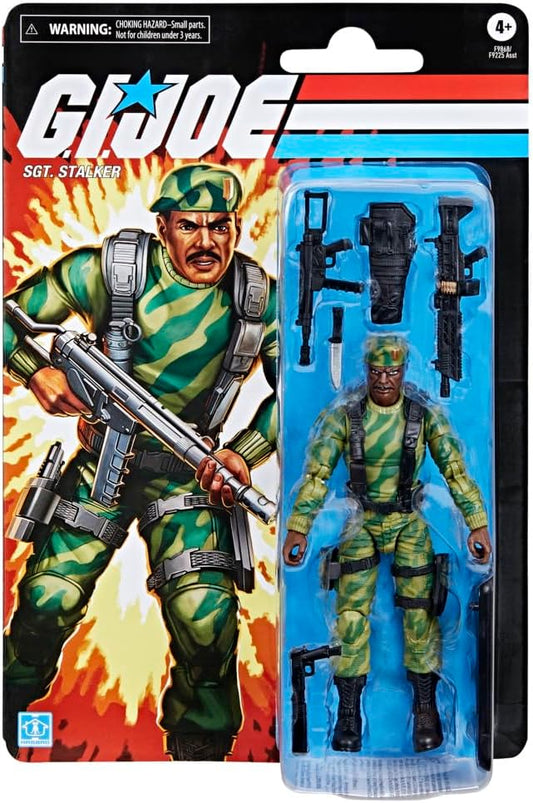 G.I. Joe Classified Series Retro Cardback Sgt. Stalker 6-Inch Action Figure