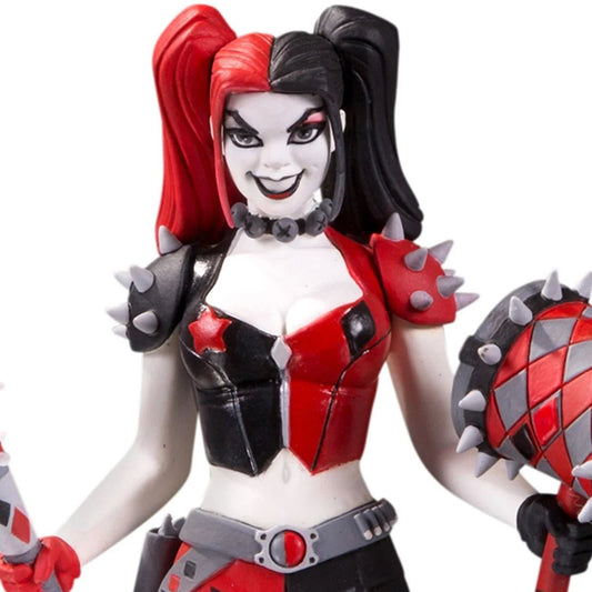 Harley Quinn Red White and Black Statue by Amanda Conner Statue