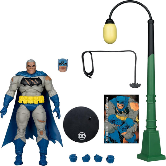 DC McFarlane Collector Edition Wave 7 Batman Dark Knight Returns Battle Damage Blue Outfit 7-Inch Action Figure #21