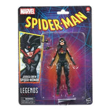 Spider-Man Retro Marvel Legends Jessica Drew Spider-Woman 6-Inch Action Figure