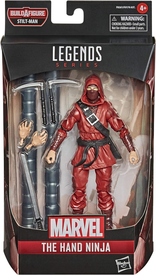 Spider-Man Marvel Legends 6-Inch The Hand Ninja Action Figure (Stilt-Man BAF)