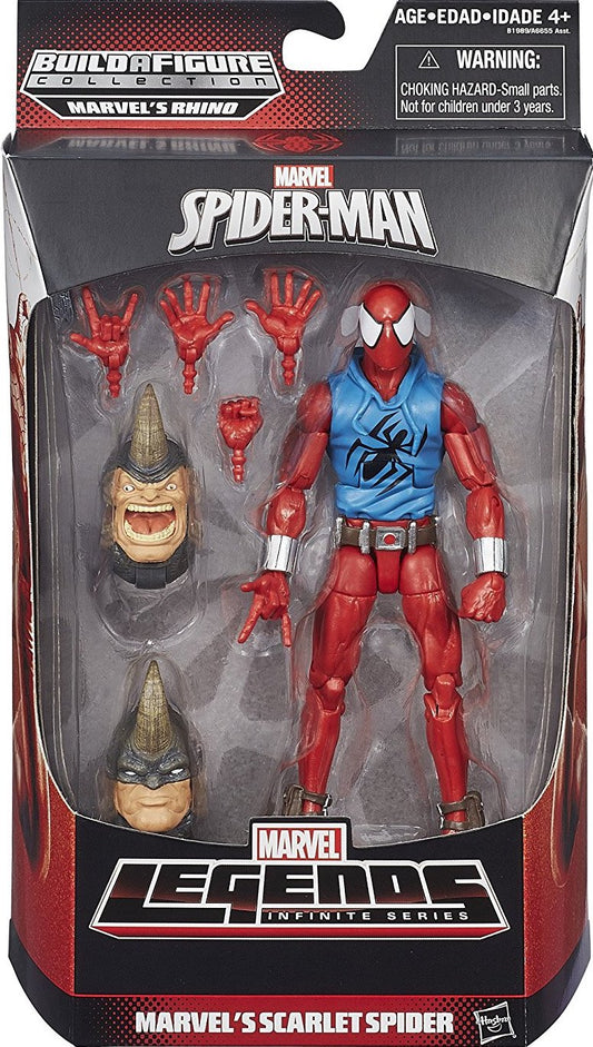 Marvel Legends Infinite Series Marvel's Scarlet Spider (Rhino BAF)