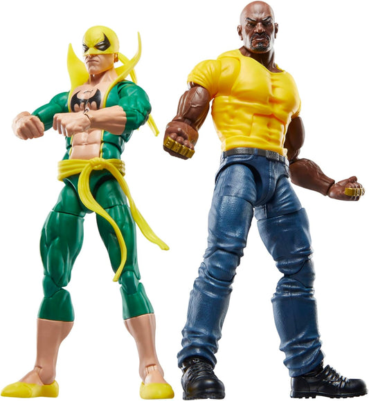 Marvel Legends Series Iron Fist and Luke Cage 85th Anniversary Comics 6-Inch Action Figures