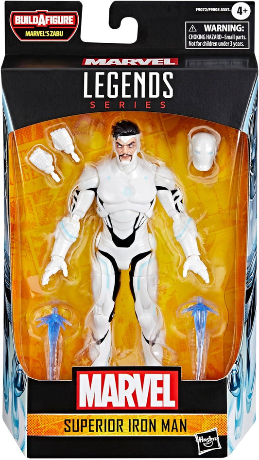 Marvel Legends Superior Iron Man 6-Inch Action Figure (Zabu BAF)