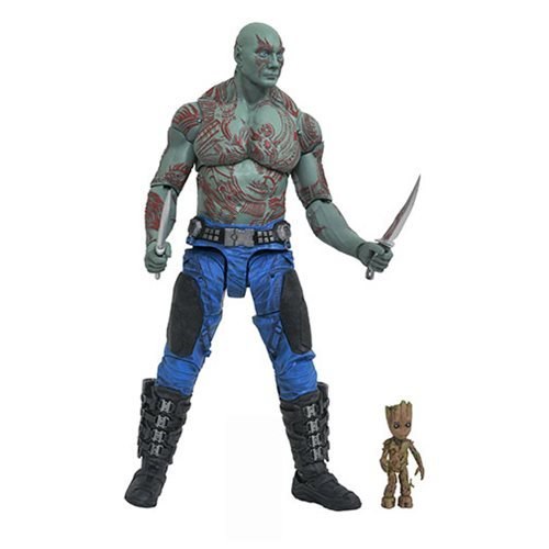 Marvel Select Guardians of the Galaxy Vol. 2 Drax and Baby Groot Action Figure Set